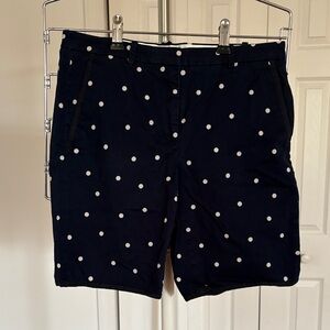 J Crew Polka Dot Women’s Bermuda Shorts